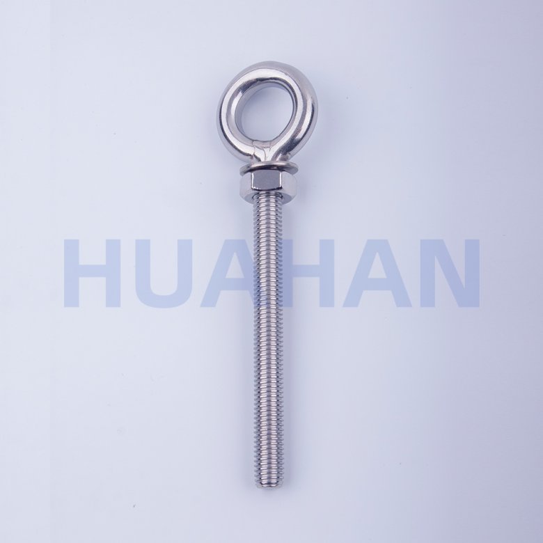 REGULAR WELDED EYE BOLT WITH DOUBLE WASHER AND NUT 
