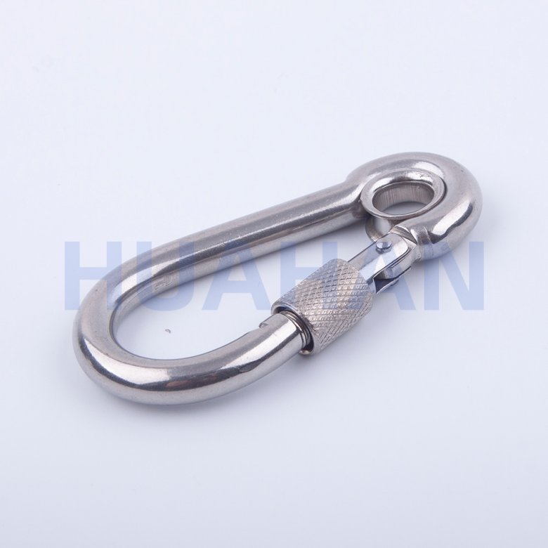 SNAP HOOK WITH EYE AND SCREW