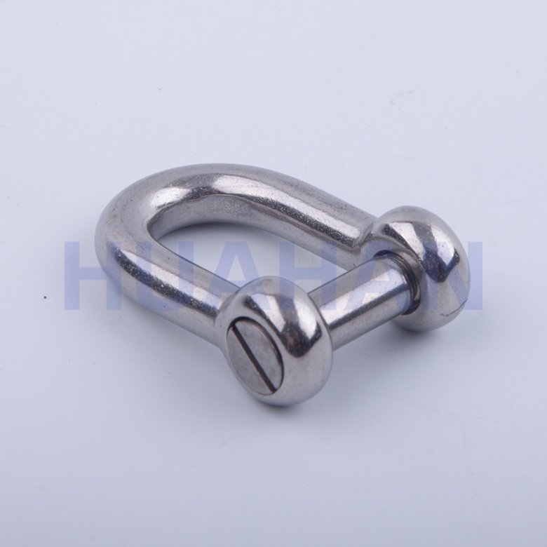 D SHACKLE(OVAL SINK PIN)