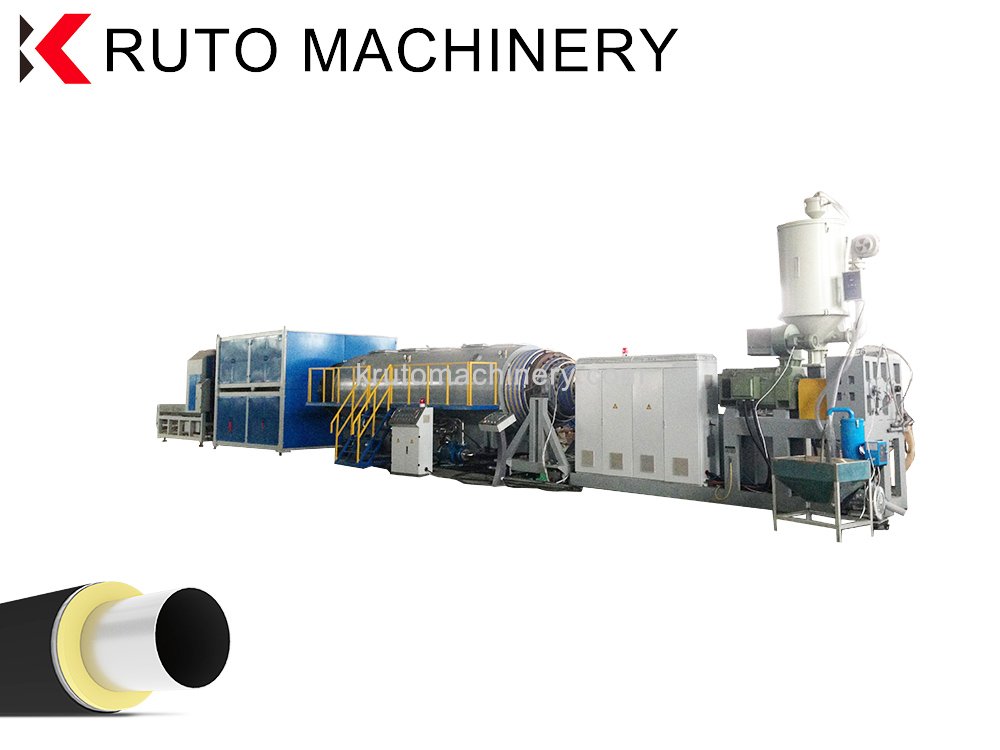 Plastic Jacket Pipe Making Machine 