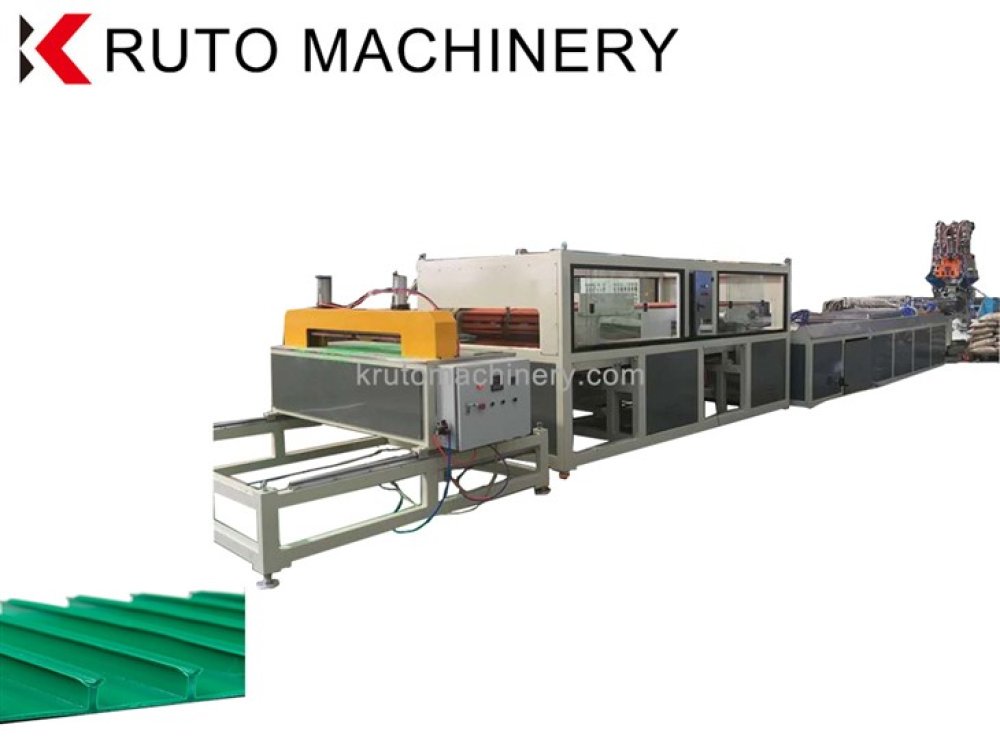 PE HDPE T-Grip Concrete Protective Liner Machine  