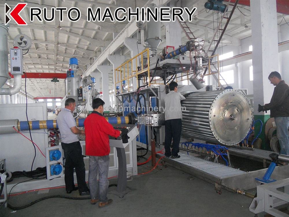 OEM PE Spiral Pipe Manufacturing Equipment