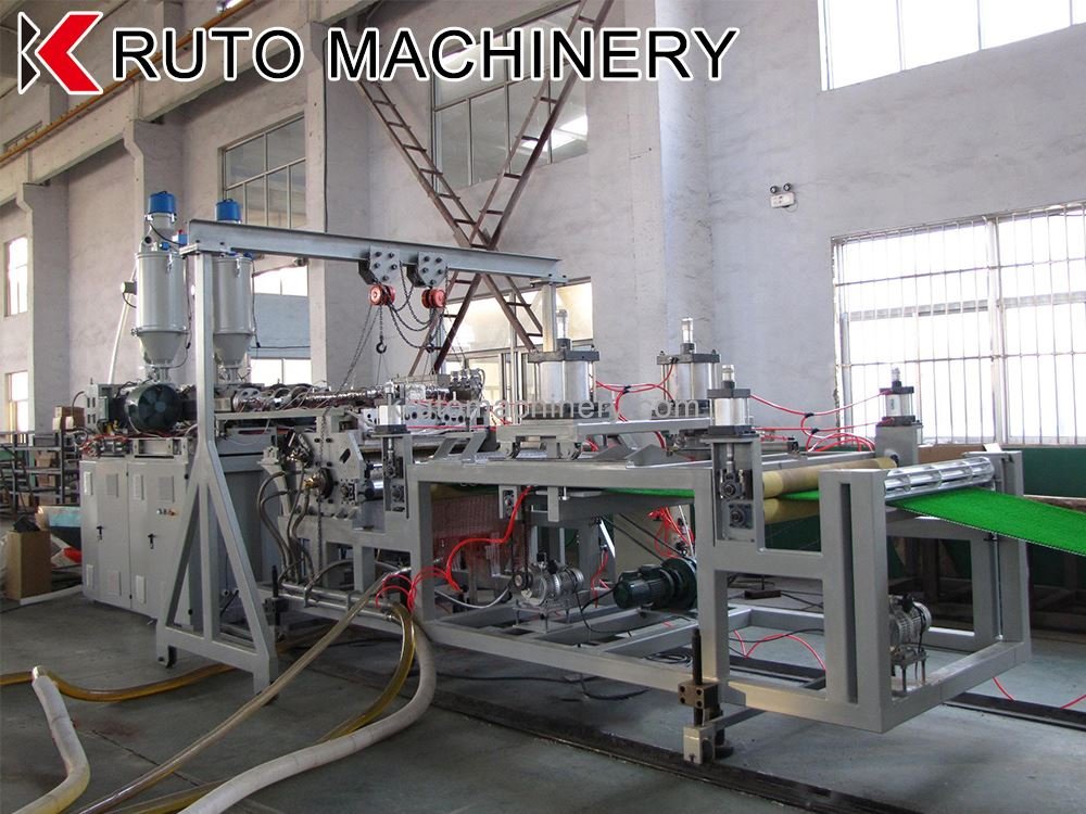 optimized 1200mm plastic grass sheet line