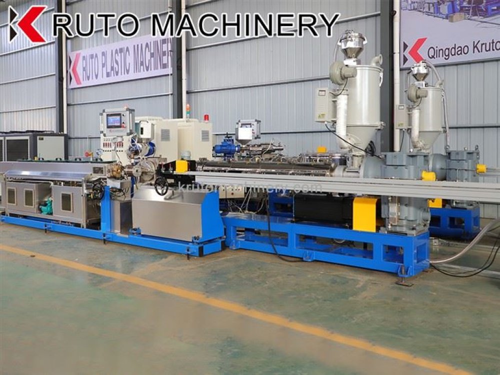 Drip tape extruder machine for PE irrigation tapes