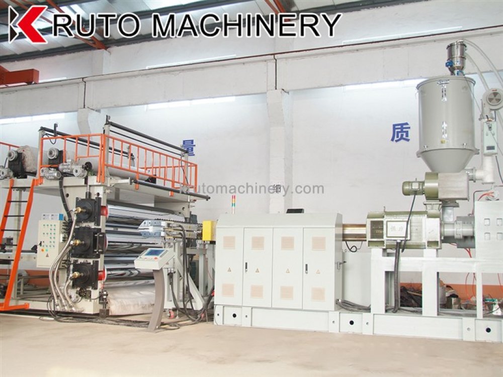 2.5m Width Plastic Geomembrane Extrusion Line for High Output