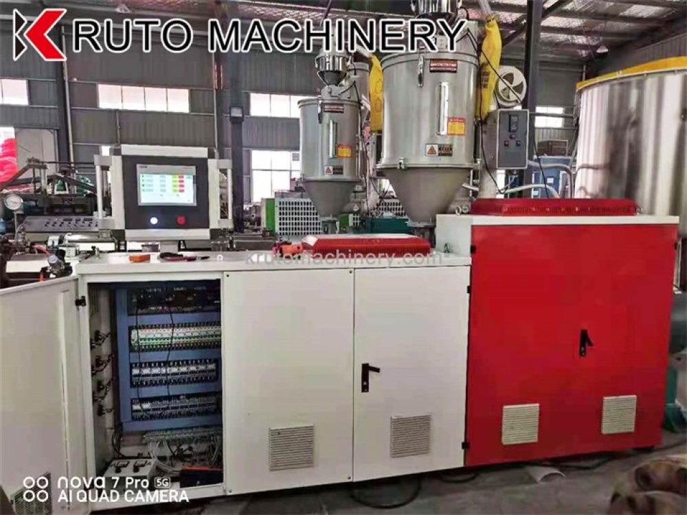 Double Wall Corrugated Pipe Extrusion Line for High Precision Production