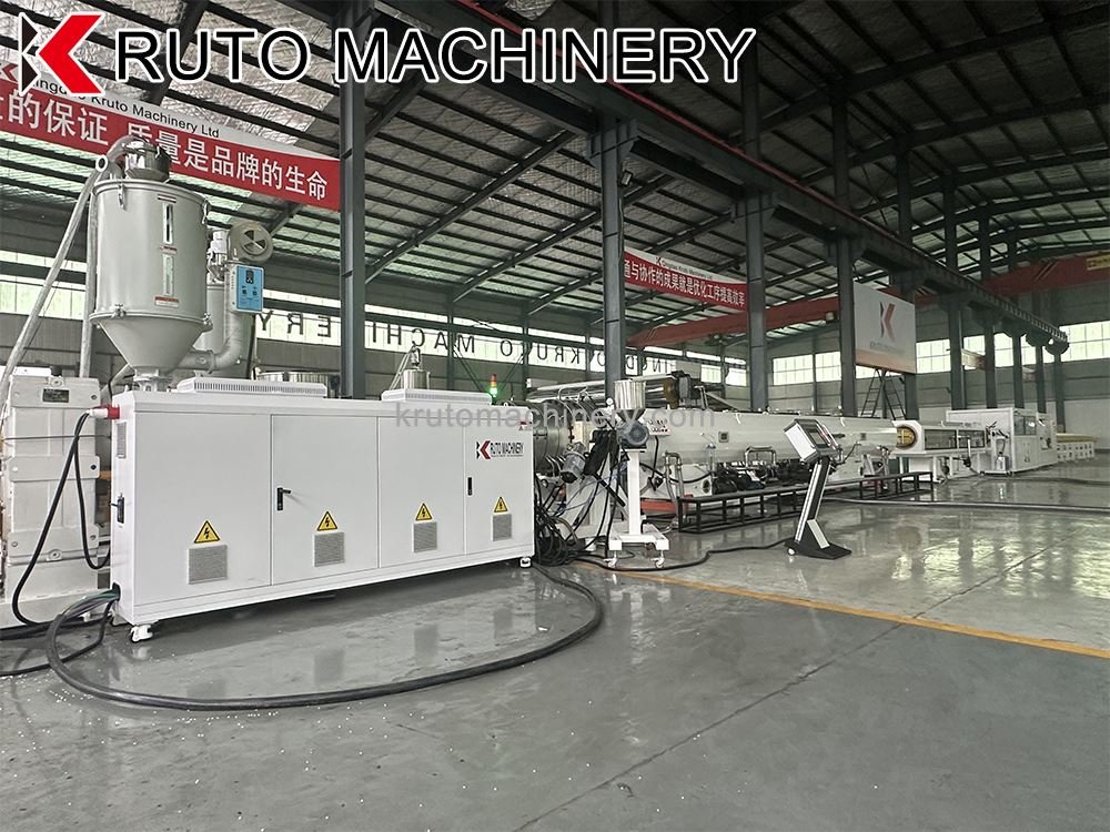 110-400mm PE HDPE PP Pipe Making Machine Producing Durable Pipes