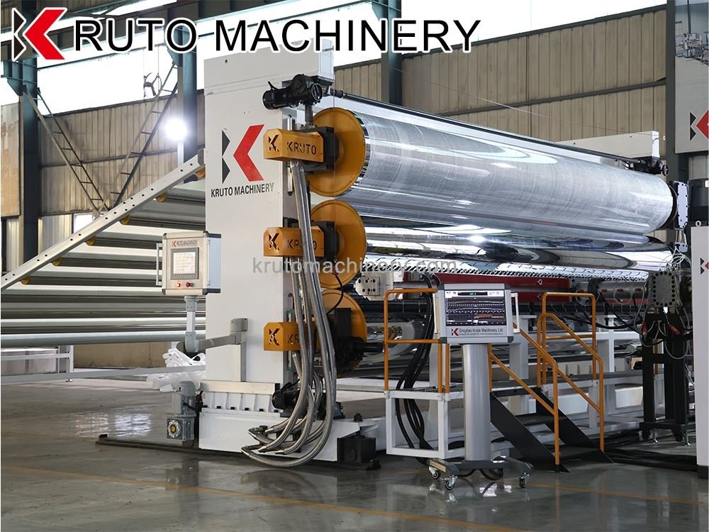 High-precision PE PP LDPE HDPE membrane extruder