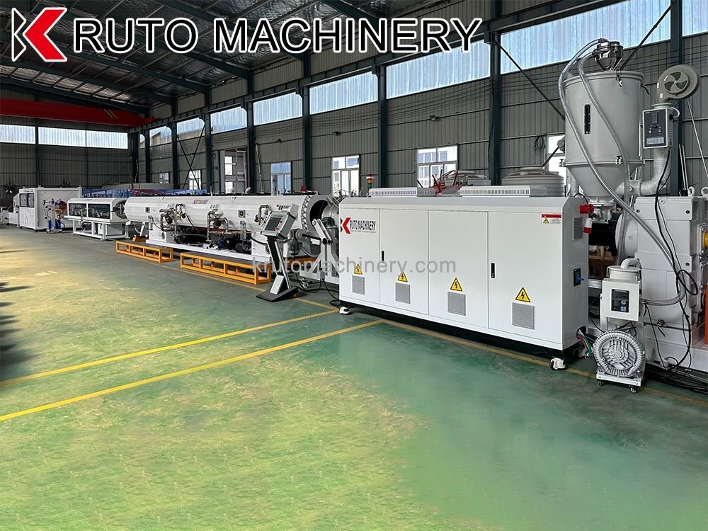 Industrial HDPE Pipe Line Ensuring Quality and Accuracy