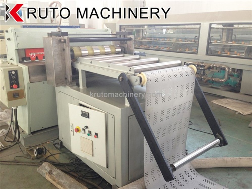 Optimized PE PP geocell extrusion process