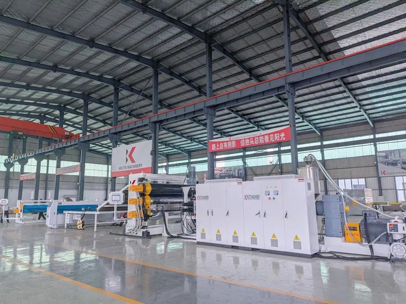 HDPE Geomembrane Sheet Extrusion Line Solution