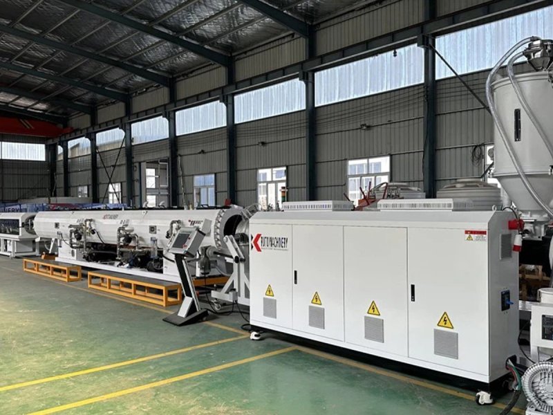 HDPE/PE /PVC/PPR /PP Pipe Extrusion Line Solution
