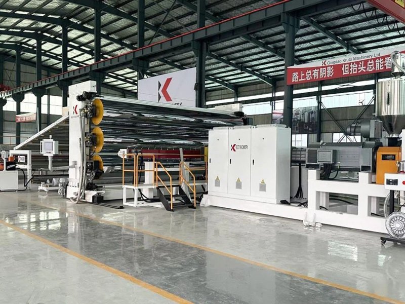 6m HDPE Geomembrane Sheet Extrusion Line