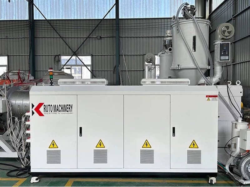 PE Pipe Production Line Ship To Customer