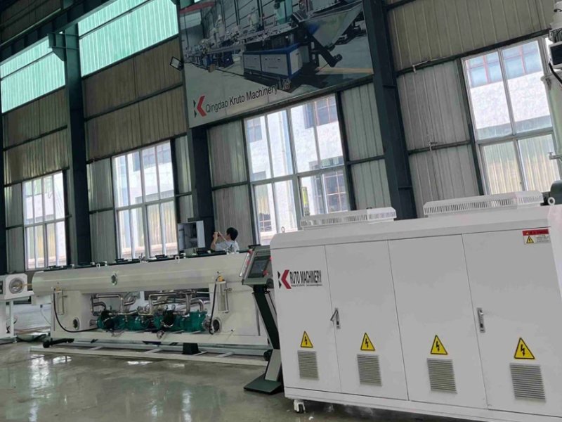 PE 20mm Pipe Production Line Test Running