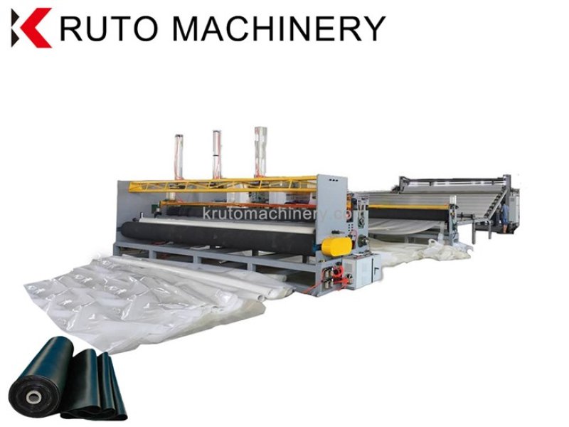 How Does a 5m Width Geomembrane Sheet Machine Improve Large-Scale Waterproofing Projects?