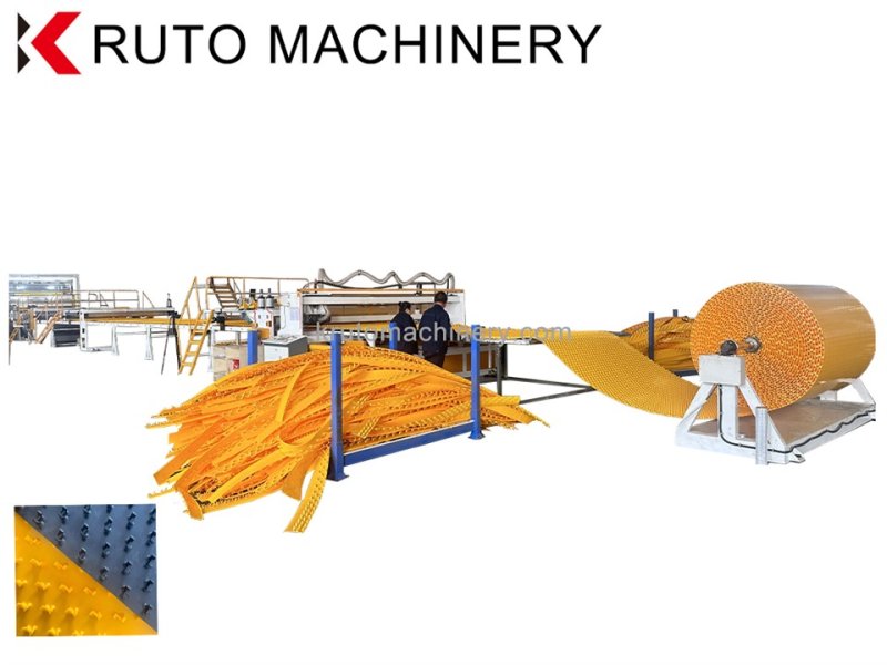 How Does the HDPE PE V-Stud & T-Grip Liner Production Line Enhance Concrete Protection Systems?