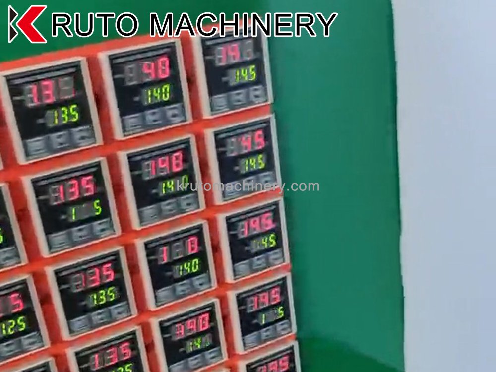 Air pot making machine with perforation system for root control containers