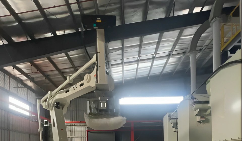 Sihyde Robotics Fully Automatic Bag Opening System: Replacing Manual Bag Opening, Enabling Closed, Dust-Free Continuous Operation