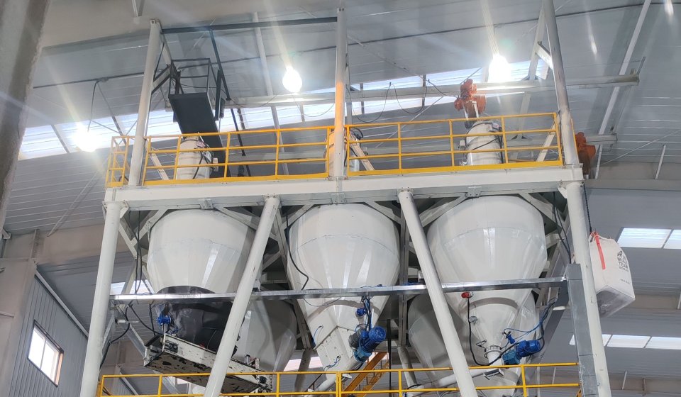 Small production line also adaptable! Sihyde Boron Material Automatic Batching System: Four-stage dust collection + dual-mode conveying, achieving environmentally friendly and high-precision batching   