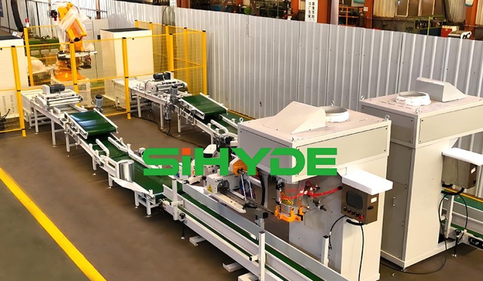 Sihyde Automatic Bagging and Palletizing System: Full-Process Automation, Replacing Manual Labor, Improving Palletizing Efficiency and Quality