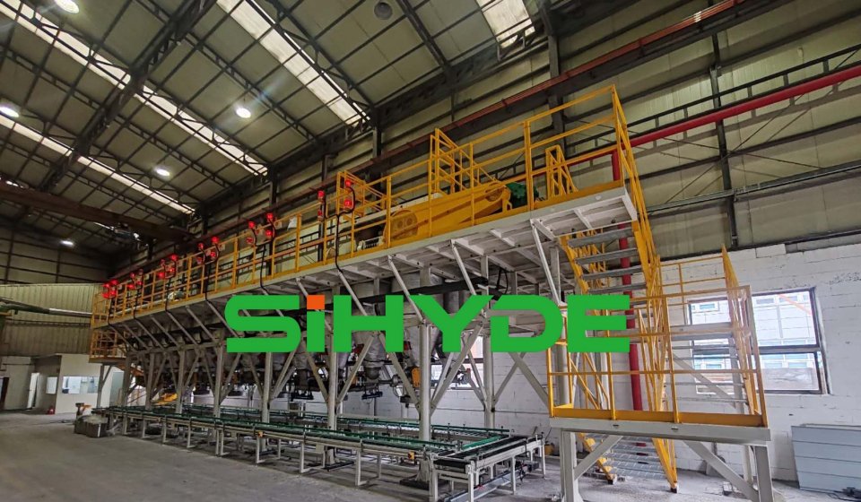 Sihyde Cat Litter Automatic Batching Line: Fully Adaptable, Precise Batching, Stable and Efficient