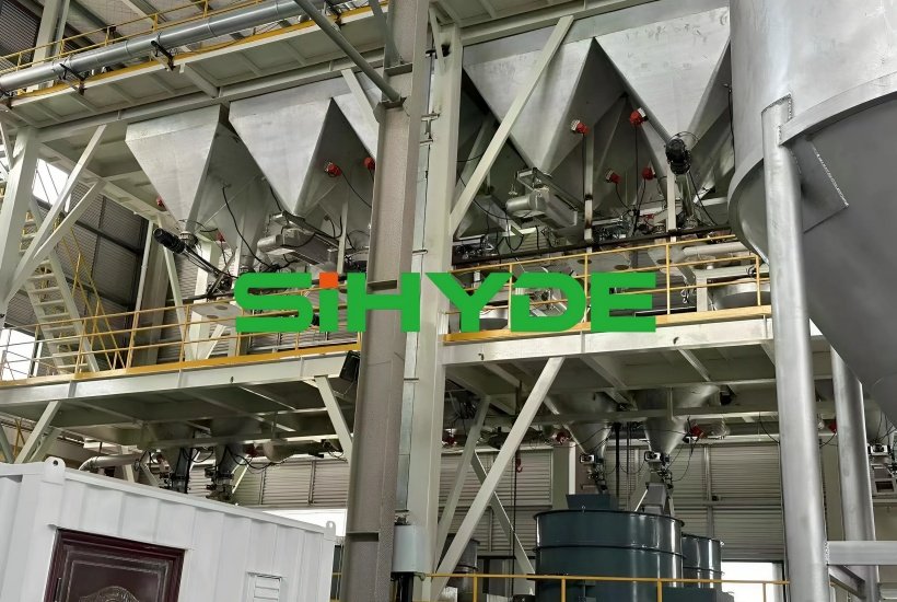 Sihyde Automatic Crucible Batching System: High-precision Combined Metering, Improving Crucible Product Qualification Rate