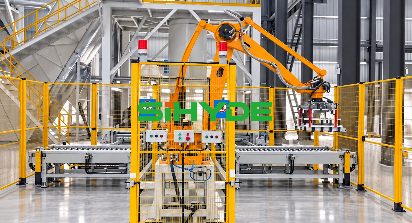 Sihyde Automatic Palletizing System: Neat Robot Stacking with Online Recheck