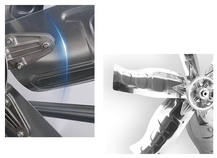 Durable Aluminum Alloy Fittings and High-Strength Stainless Steel Impeller