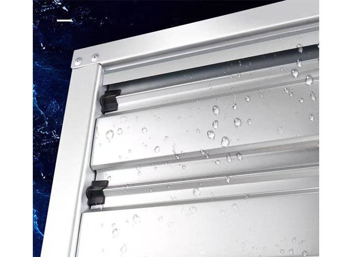 Gravity-Actuated Shutter System