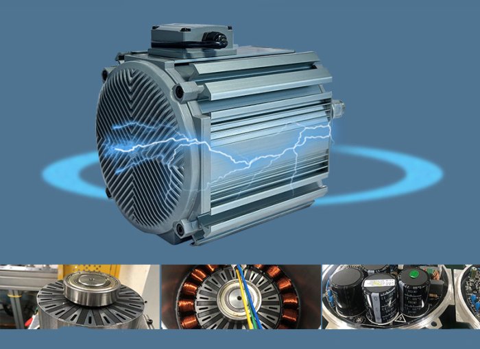 Permanent Magnet Synchronous Ec Frequency Converter Motor