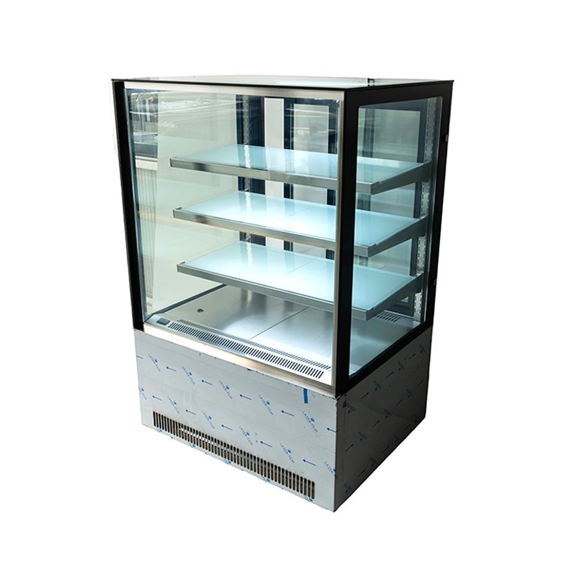Square vertical cake cabinet (201 material)