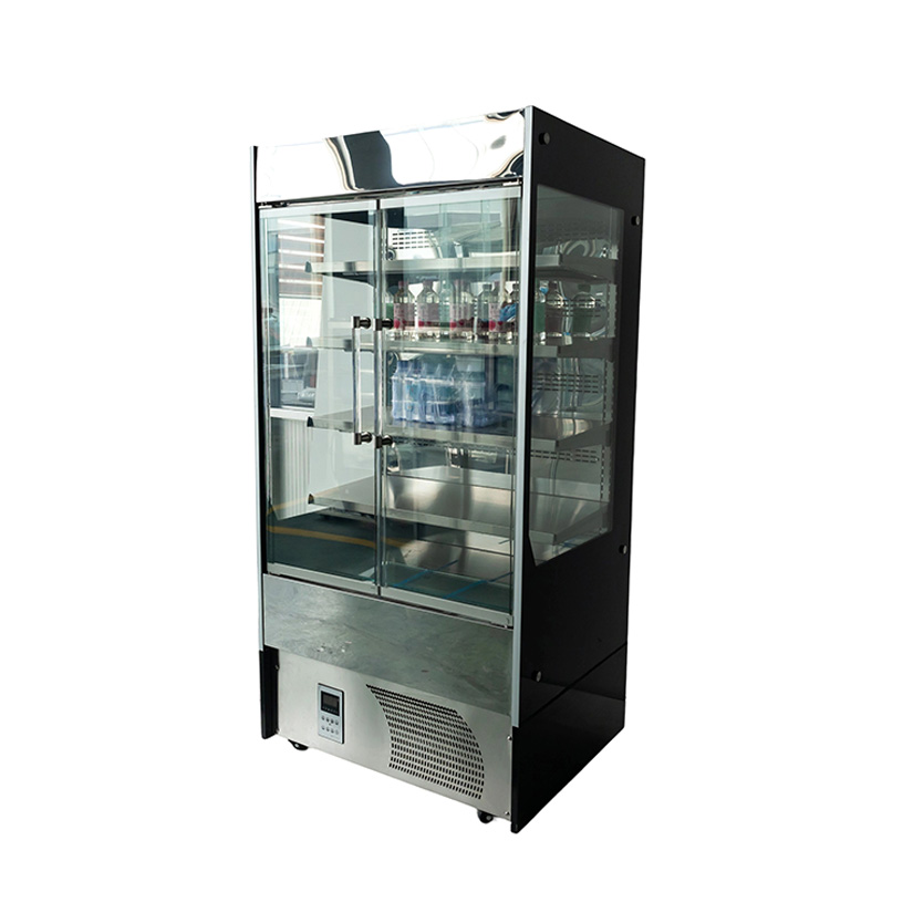 Air curtain cabinet