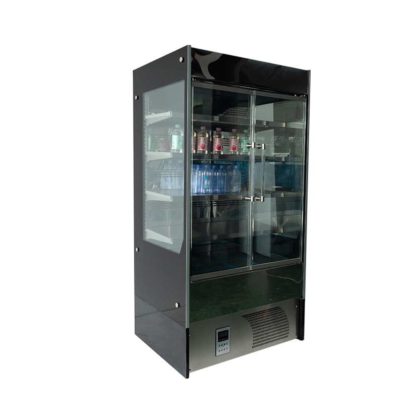 Air curtain cabinet