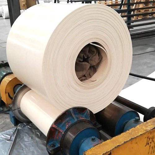 White Rubber Conveyor Belt