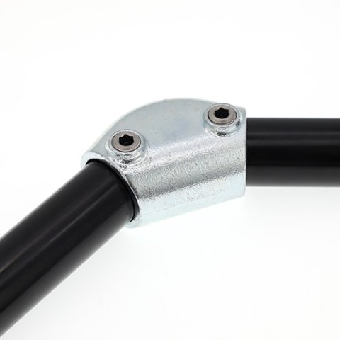 Accesorios de Codo de 125 a 178 Grados para Tubería con Abrazadera Galvanizada 124