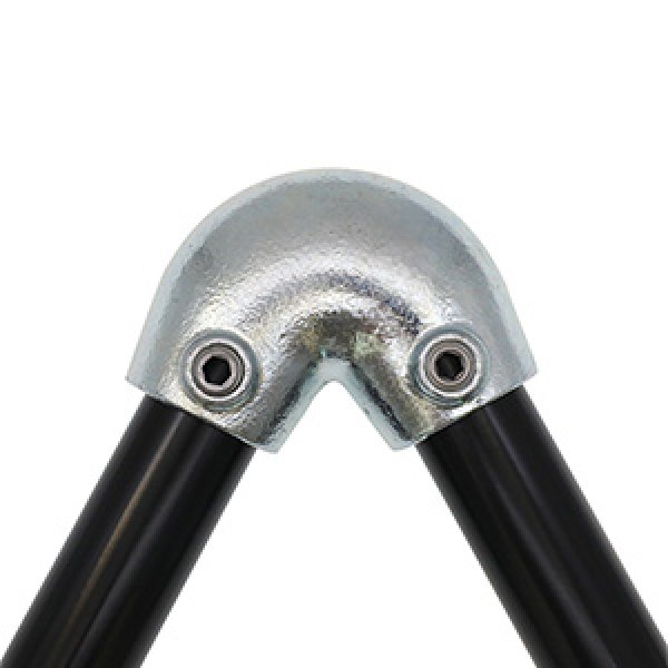 Conector de Codo de 40 a 70 Grados para Barandillas Galvanizadas 123