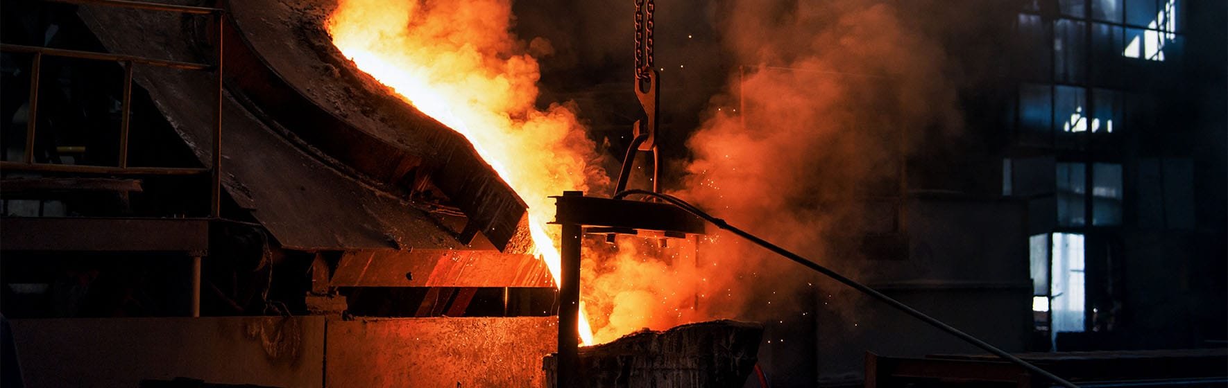 Fábrica de fundición de metales