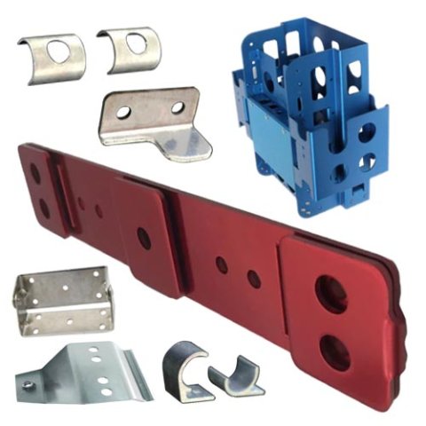 Piezas de Estampación de Metal de Aluminio