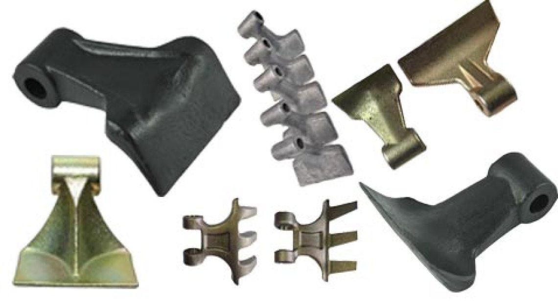 Fundición de cuchillas de martillo para segadoras de mayales con precios más bajos