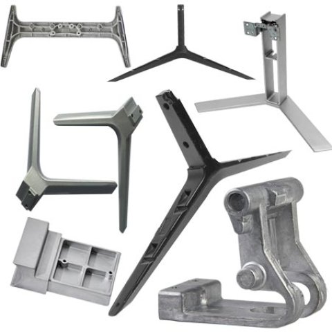Soportes de TV de fundición a presión de aluminio