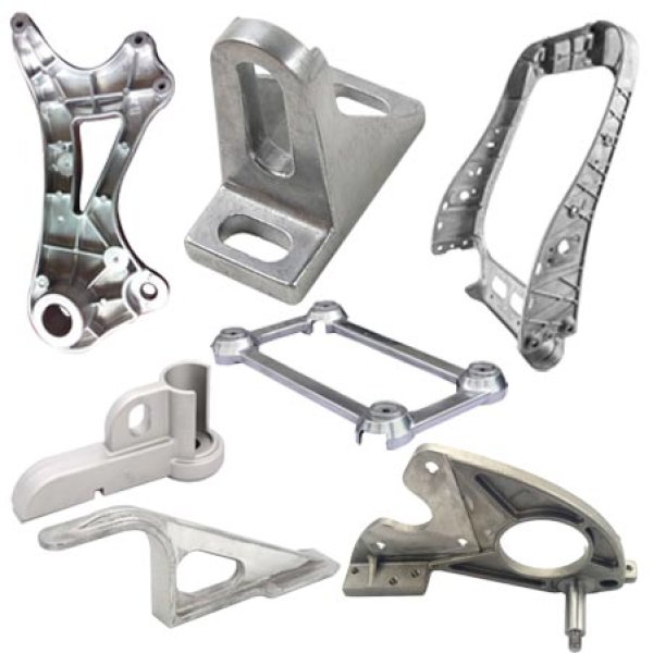 Soportes de asiento de fundición a presión de aluminio