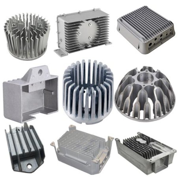 Disipador de Calor en Fundición a Presión de Aluminio
