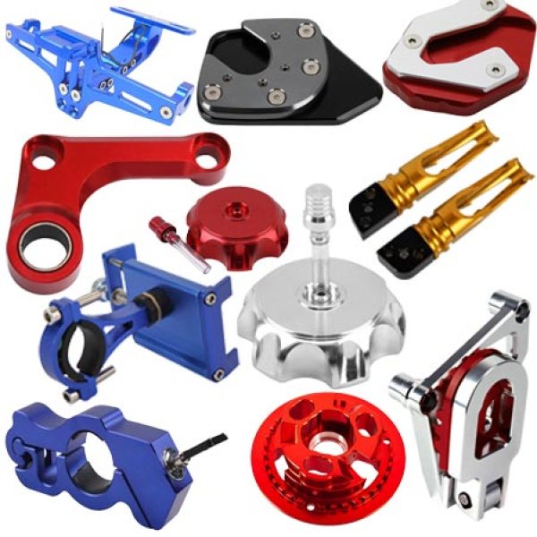 Accesorios para motocicletas de fundición a presión de aluminio