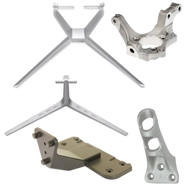 Soportes de Aluminio de Fundición