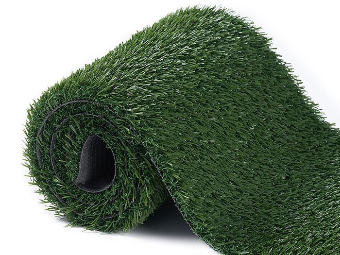 Eco-friendly artificial grass for public spaces