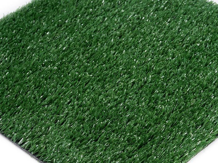 Synthetic turf enhancing aesthetic appeal of office courtyard