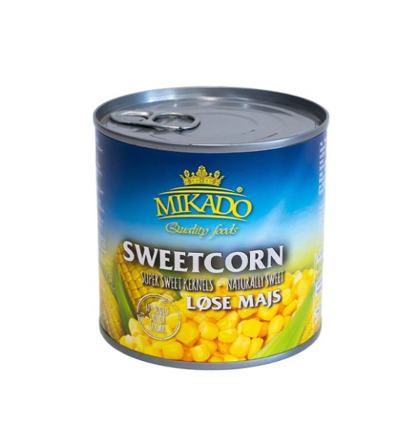 Canned sweet corn kernel vacuum pack 