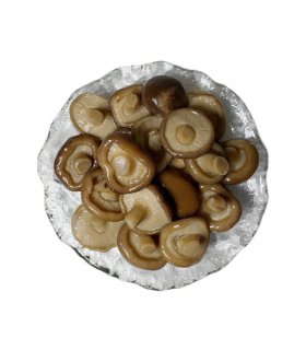 marinated shiitake mushrooms in light brine