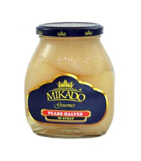 industrial canned pear with uniform cut size